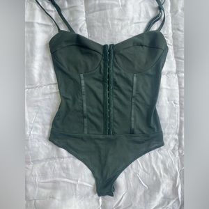 Freepeople Night Rhythm Corset Bodysuit